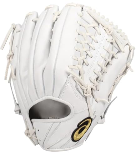 asics 軟式グローブ ホワイト Amazon | asics(アシックス) 野球 硬式用 グローブ ゴールドステージ